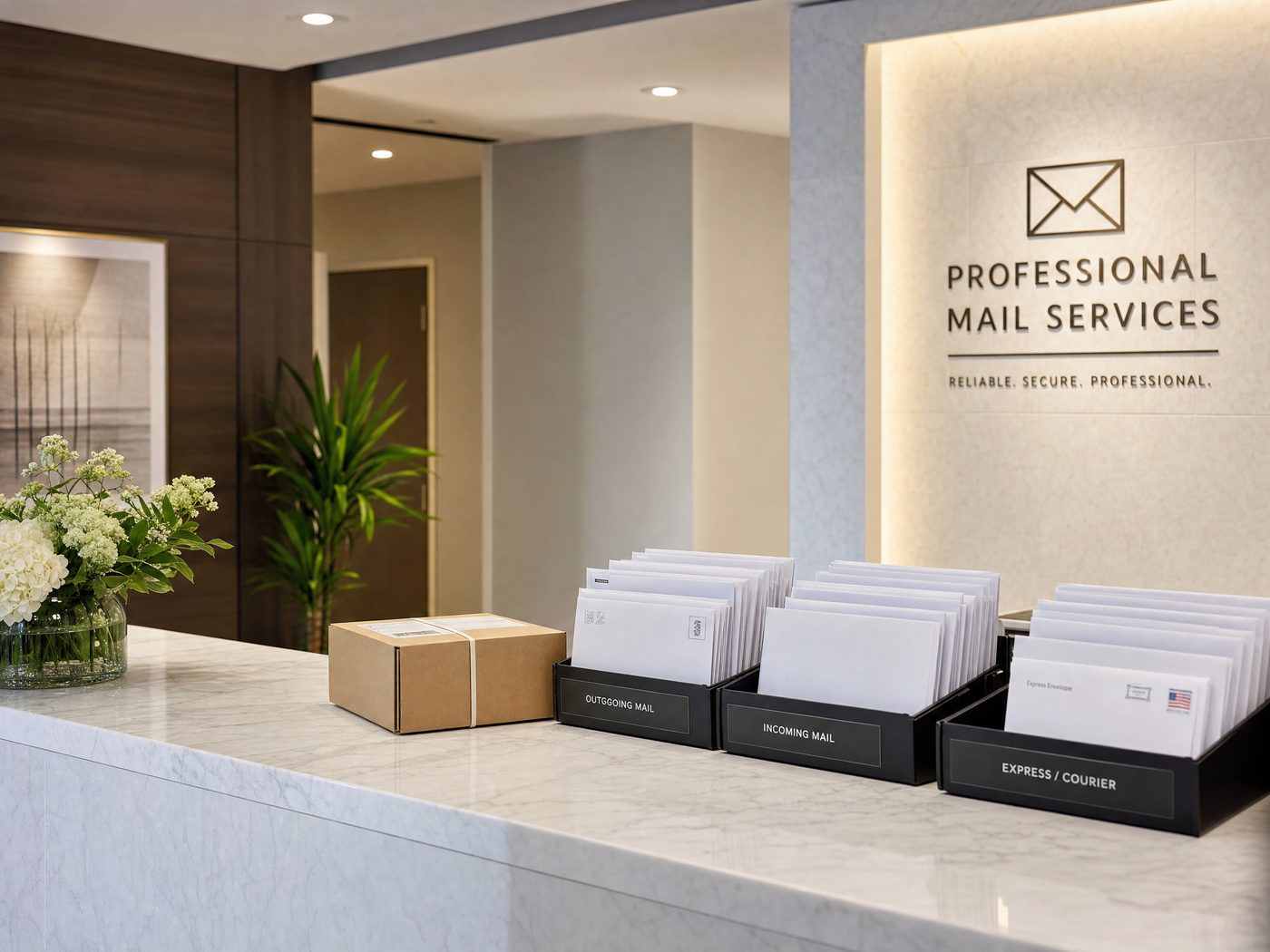 Firmensitz & Postservice
